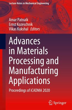 Advances in Materials Processing and Manufacturing Applications