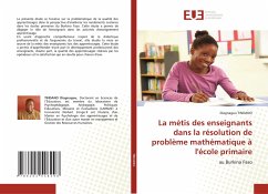 La mètis des enseignants dans la résolution de problème mathématique à l'école primaire - TINDANO, Diagnagou