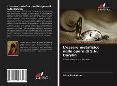 L'essere metafisico nelle opere di S.N. Durylin - Stukalova, Irina