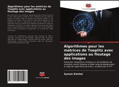 Cover Algorithmes pour les matrices de Toeplitz avec applications au floutage des images