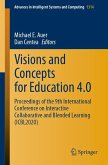 Visions and Concepts for Education 4.0 (eBook, PDF)