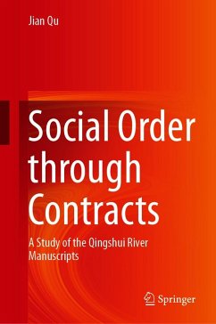 Social Order through Contracts (eBook, PDF) - Qu, Jian