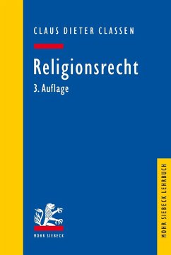 Religionsrecht (eBook, PDF) - Classen, Claus Dieter