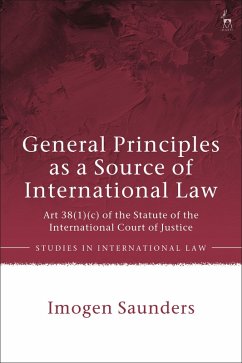 Cover General Principles as a Source of International Law (eBook, PDF)