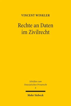 Rechte an Daten im Zivilrecht (eBook, PDF) - Winkler, Vincent