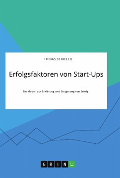 Erfolgsfaktoren von Start-Ups. Ein Modell zur Erklärung und Steigerung von Erfolg - Schieler, Tobias
