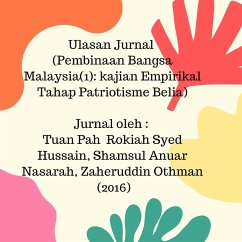 Cover Ulasan Jurnal (Pembinaan Bangsa Malaysia(1): kajian Empirikal Tahap Patriotisme Belia) (eBook, ePUB)