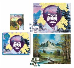 Bob Ross 2-In-1 Double-Sided 500-Piece Puzzle - Pearlman, Robb