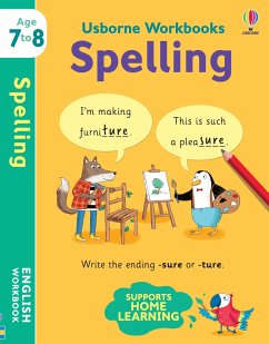 Usborne Workbooks Spelling 7-8 - Bingham, Jane