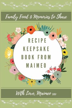 Recipe Keepsake Book From Maimeo - Co, Petal Publishing