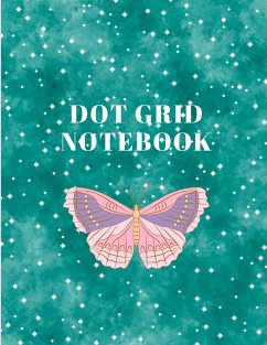 Dot Grid Notebook - Gray, Davina