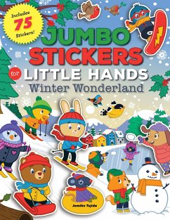 Jumbo Stickers for Little Hands: Winter Wonderland - Tejido, Jomike