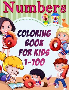 Numbers Coloring Book for Kids 1-100 - Books, Deeasy