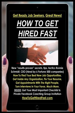 How To Get Hired Fast - Schmidt, Ronnie