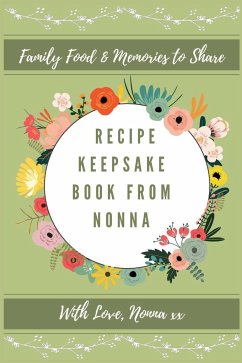 Recipe Keepsake Book From Nonna - Co, Petal Publishing