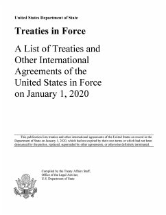 Treaties in Force 2020 - Us Department Of State