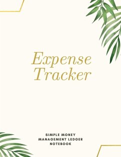 Expense Tracker Simple Money Management Ledger Notebook - Daisy, Adil