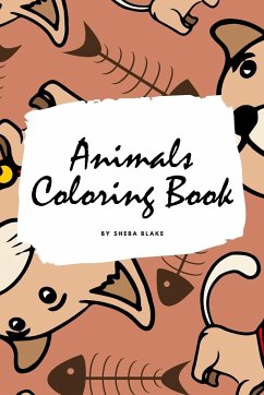 Animals Coloring Book for Children (6x9 Coloring Book / Activity Book) - Blake, Sheba