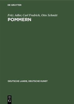 Pommern (eBook, PDF) - Adler, Fritz; Fredrich, Carl; Schmitt, Otto