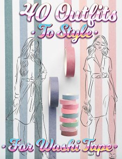 40 Outfits To Style For Washi Tape - Coloring Book Happy Hou