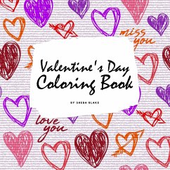 Valentine's Day Coloring Book for Teens and Young Adults (8.5x8.5 Coloring Book / Activity Book) - Blake, Sheba