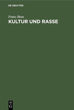 Kultur und Rasse (eBook, PDF) - Boas, Franz