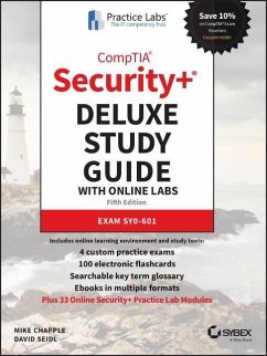 Comptia Security+ Deluxe Study Guide with Online Labs - Chapple, Mike;Seidl, David