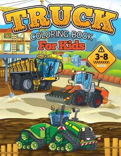 TRUCK Coloring Book for Kids - Brooks, Oliver