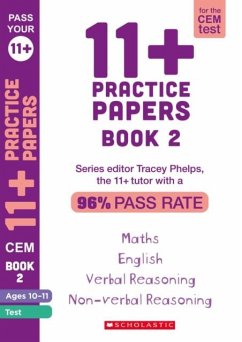 Cover 11+ Practice Papers for the CEM Test Ages 10-11 - Book 2