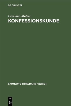 Cover Konfessionskunde (eBook, PDF)