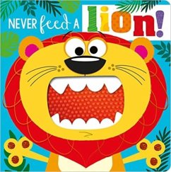 Cover NEVER FEED A LION! BOARD BK