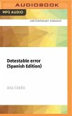 Detestable Error (Spanish Edition)