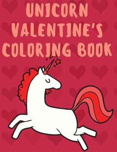 Unicorn Valentine's Coloring Book - Publishing, Cristie