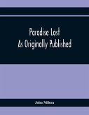 Paradise Lost As Originally Published