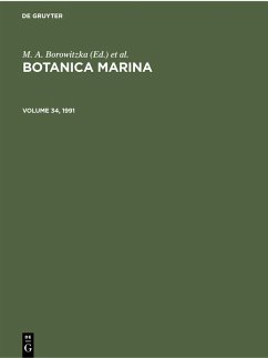 Cover Botanica Marina. Volume 34, 1991 (eBook, PDF)