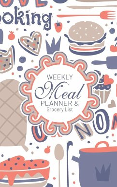 Weekly Meal Planner And Grocery List - Midnight Mornings Media