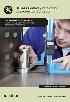 Control y verificación de productos fabricados. FMEE0108 (eBook, ePUB) - Luque Romera, Francisco Javier