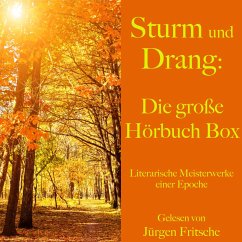 Sturm und Drang: Die große Hörbuch Box (MP3-Download) - Goethe, Johann Wolfgang von; Schiller, Friedrich