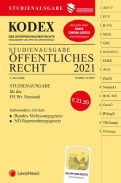 KODEX Öffentliches Recht 2021