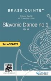 Brass Quintet: Slavonic Dance no.1 by Dvořák (set of 9 parts) (fixed-layout eBook, ePUB)