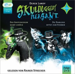 Skulduggery Pleasant - Das Groteskerium schlägt zurück + Die Diablerie bittet zum Sterben - Landy, Derek
