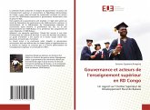 Gouvernance et acteurs de l¿enseignement supérieur en RD Congo