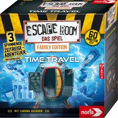Noris 606101968 - Escape Room Time Travel Family Edition, Familienspiel,