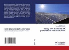 Study and modeling of perovskite-based solar cells - HIMA, Abdelkader;Lakhdar, Nacereddine
