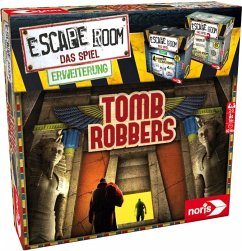 Noris 606101964 - Escape RoomTomb Robbers, Partyspiel, Erweiterung