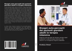 Bisogni auto-percepiti dei pazienti giordani adulti in terapia intensiva - Omari, Ferdous