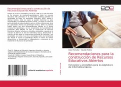 Recomendaciones para la construcción de Recursos Educativos Abiertos - Monsalve, Clara;Medina, Claudia
