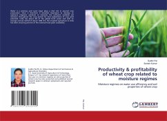 Productivity & profitability of wheat crop related to moisture regimes