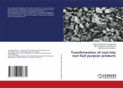 Transformation of coal into non-fuel purpose products