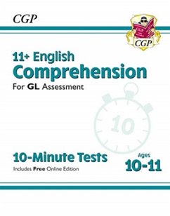 11+ GL 10-Minute Tests: English Comprehension - Ages 10-11 Book 1 (with Online Edition) - CGP Books